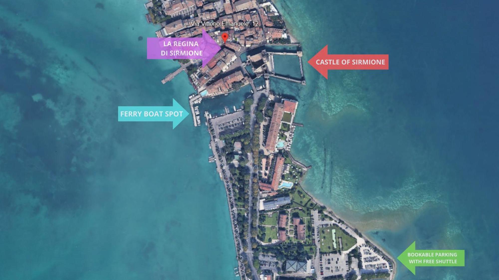 Desenzanoloft Official Partner Marriott Homes & Villas - Queen Of Sirmione Castle View Exteriör bild